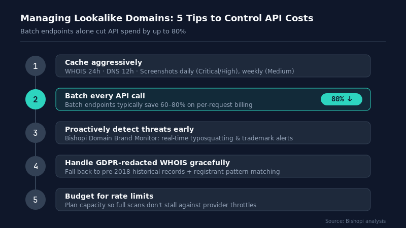 5 Practical Tips for Managing Lookalike Domains at Scale